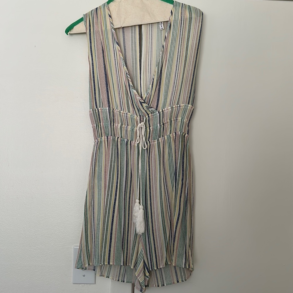 BCBG generation like new colorful striped romper